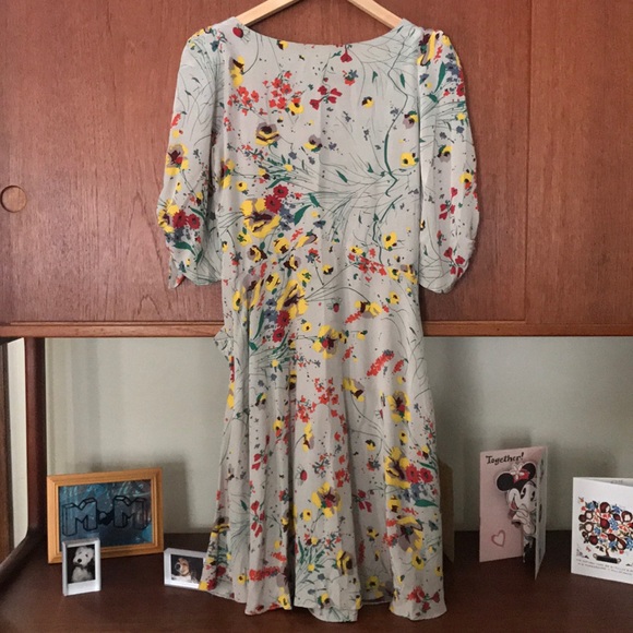 Anthropologie Baraschi brand soft silk dress - Picture 7 of 8